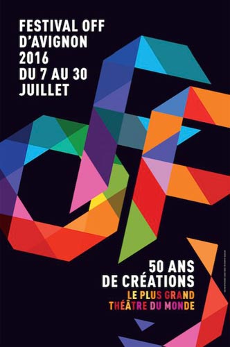 affiche Festival Avignon juillet 2016