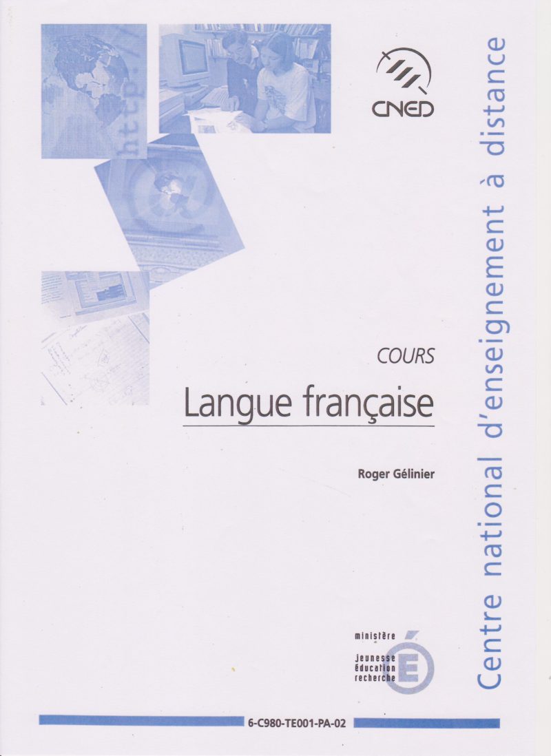 CNED Cours Langue française